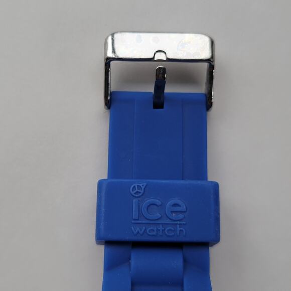 Vintage Watches Ice Watch Blue Silicone Mens Quartz Diver Dial main image 5